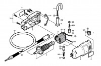 Dremel F 013 073 200 Moto-Flex 732 Hanging Motor Flex Shaft Rotary Tool Spare Parts